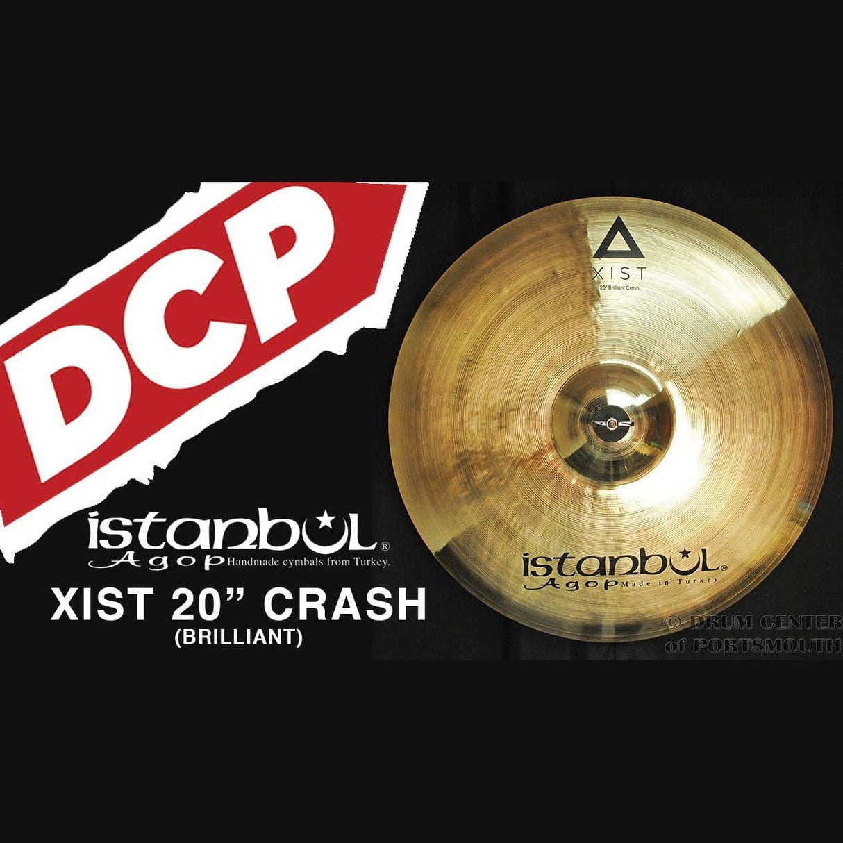 Istanbul Agop Xist Brilliant Crash Cymbal 20"