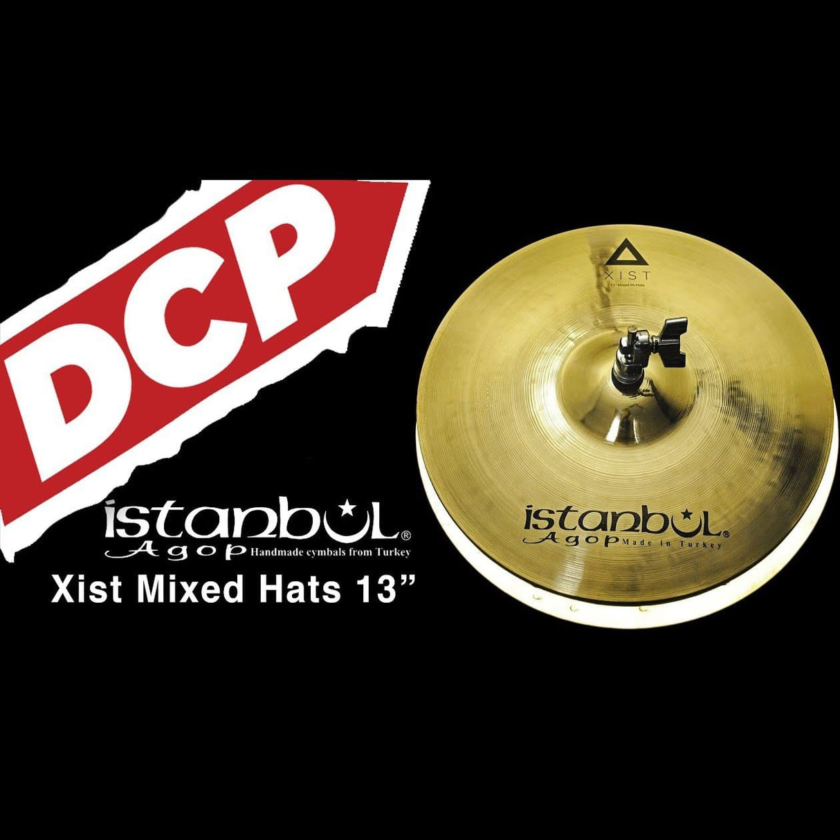 Istanbul Agop Xist Mixed Hi Hat Cymbals 13"