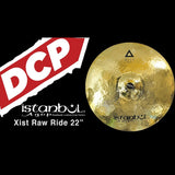Istanbul Agop Xist Brilliant Raw Ride Cymbal 22"