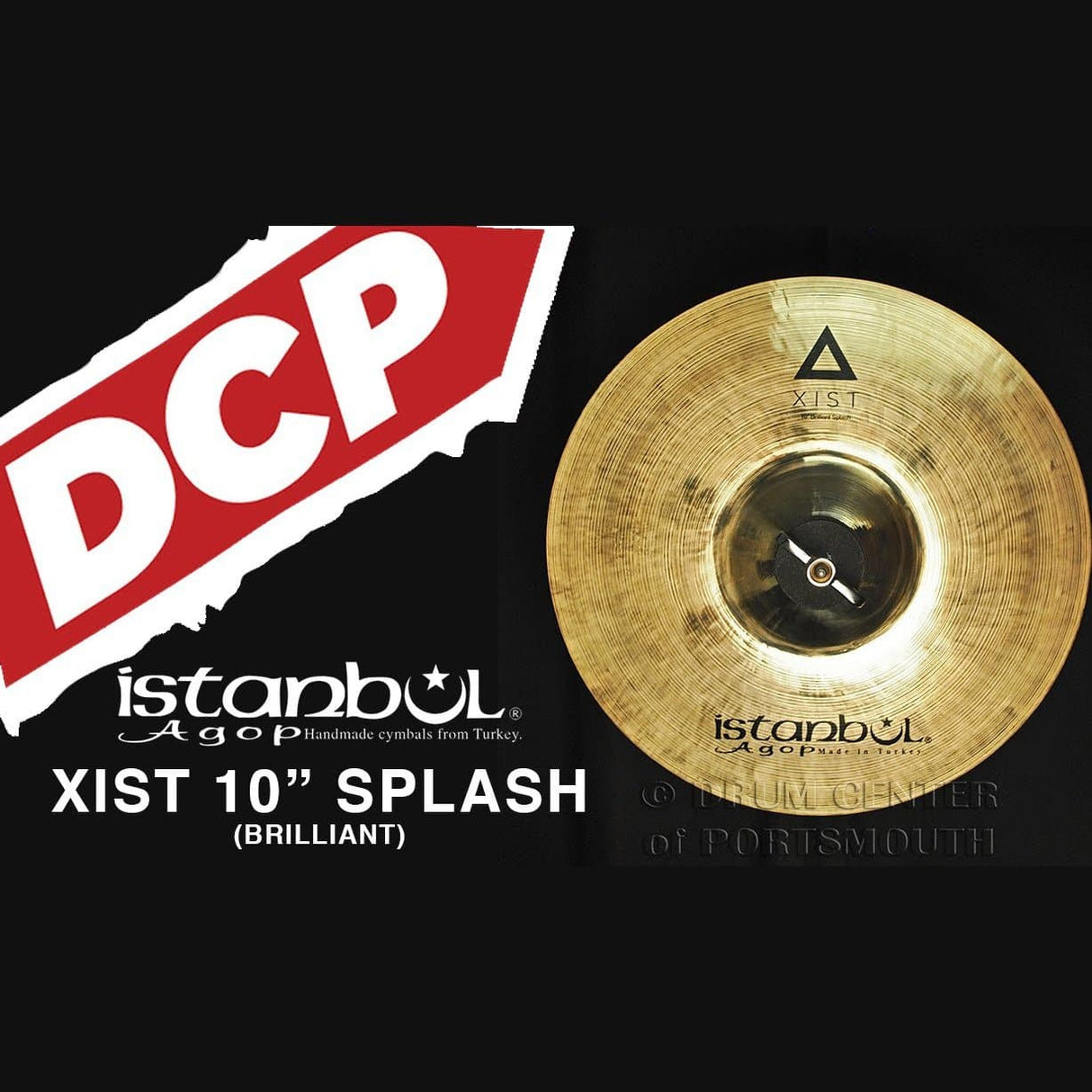 Istanbul Agop Xist Brilliant Splash Cymbal 10"