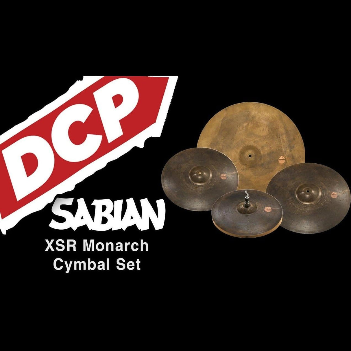 Sabian Big & Ugly XSR Monarch Hi Hat Cymbals 15"