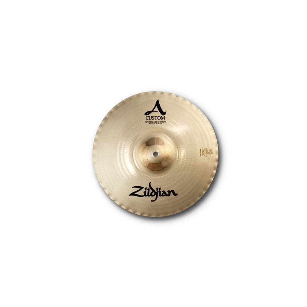 Zildjian A Custom Mastersound Hi Hat Cymbal Bottom 14