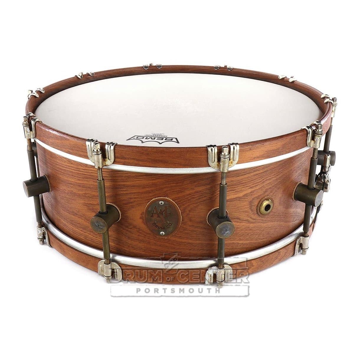 A&F Mahogany Club 16x6.5 Snare Drum w/ Mahogany Hoops