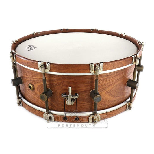 A&F Mahogany Club 16x6.5 Snare Drum w/ Mahogany Hoops