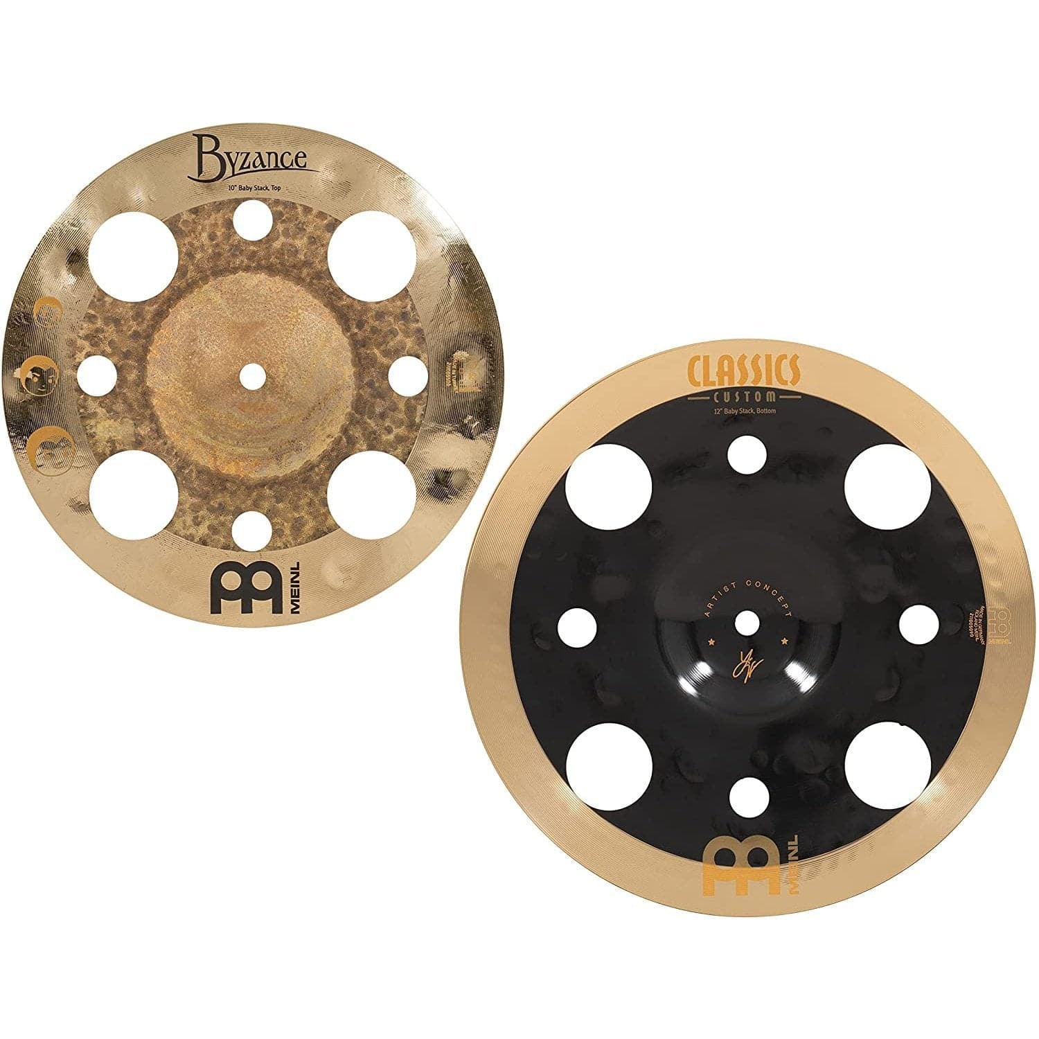 Meinl Artist Concept Luke Holland Baby Stack 10