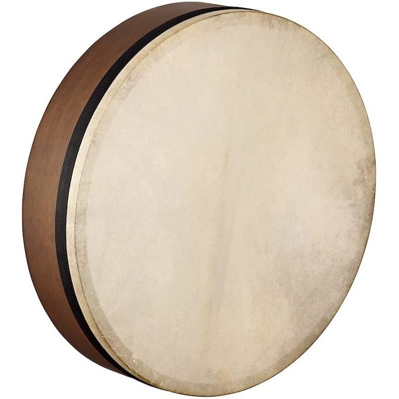 Meinl Mizhar 18 x 4 Goat Skin Head Brown Burl