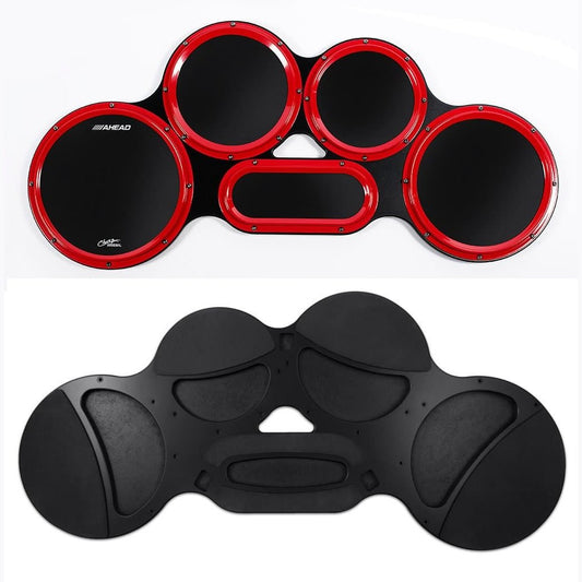 Ahead Chavez S-Hoop Tenor Practice Pad Black/Red