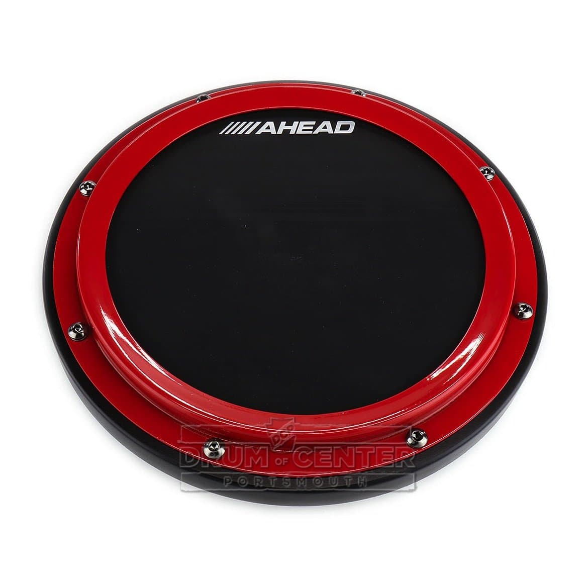 Ahead 10 S-hoop Pad With Snare Sound Black Rubber/red Hoop