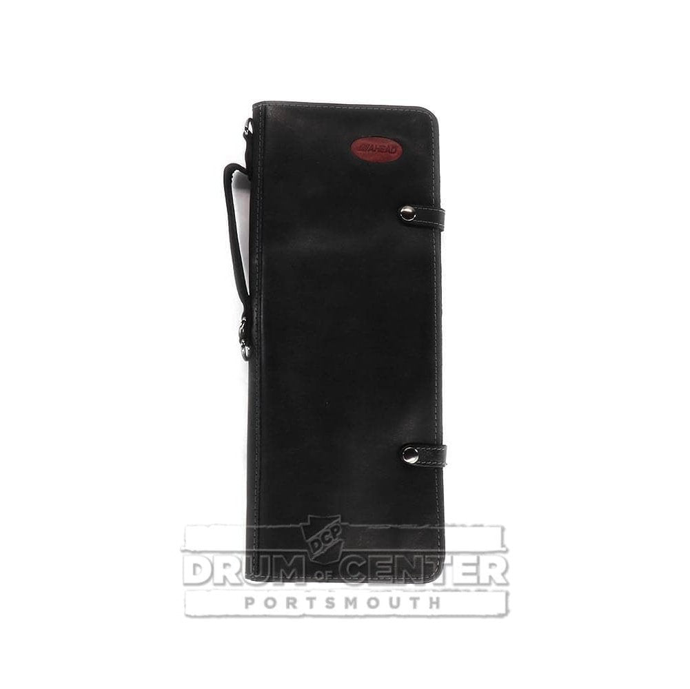 Ahead Black Handmade Leather Stick Case