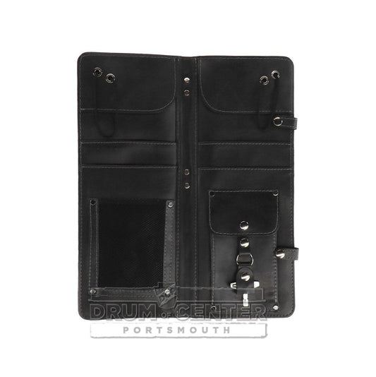 Ahead Black Handmade Leather Stick Case