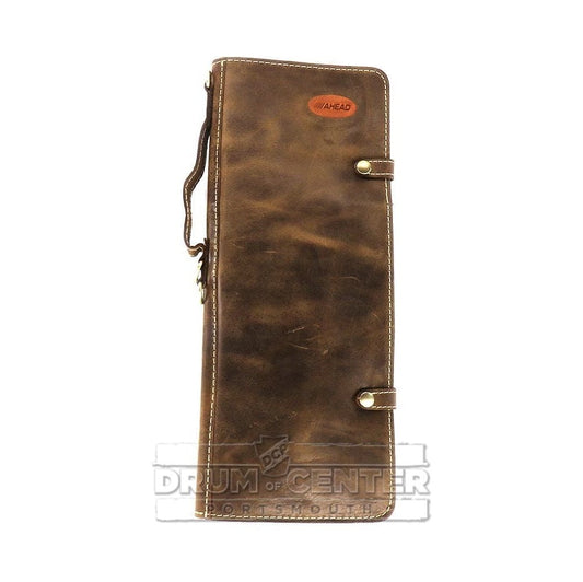 Ahead Brown Handmade Leather Stick Case