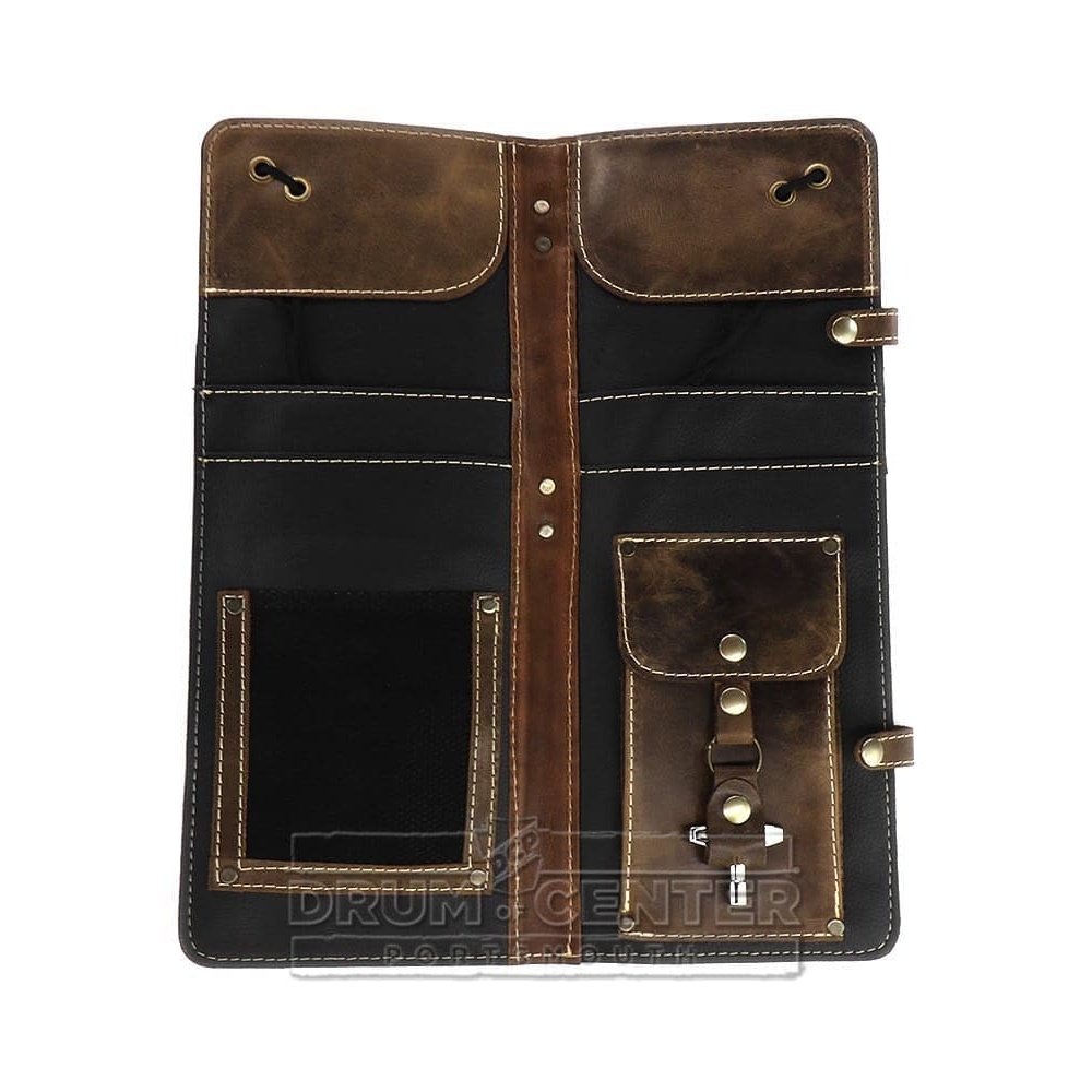 Ahead Brown Handmade Leather Stick Case