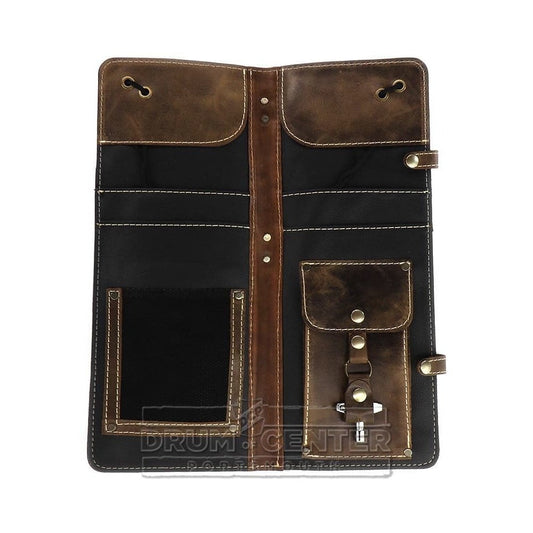 Ahead Brown Handmade Leather Stick Case