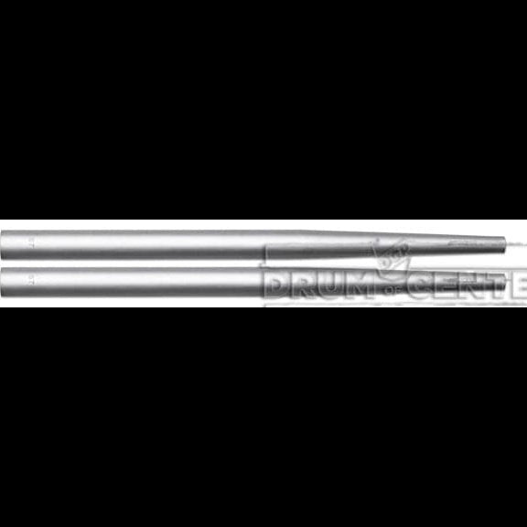 Ahead Silver Short Taper Covers For Drum Sticks (Pack of 2)