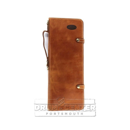 Ahead Tan Handmade Leather Stick Case