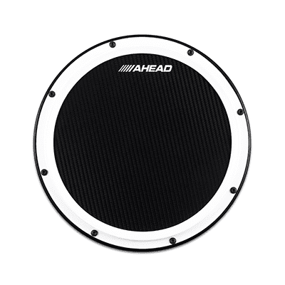 Ahead S-Hoop Marching Practice Pad 14" Black/White