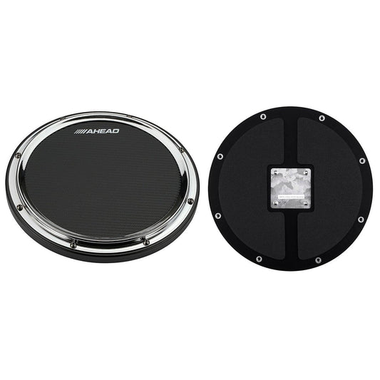 Ahead S-Hoop Marching Practice Pad 14" Black/Chrome