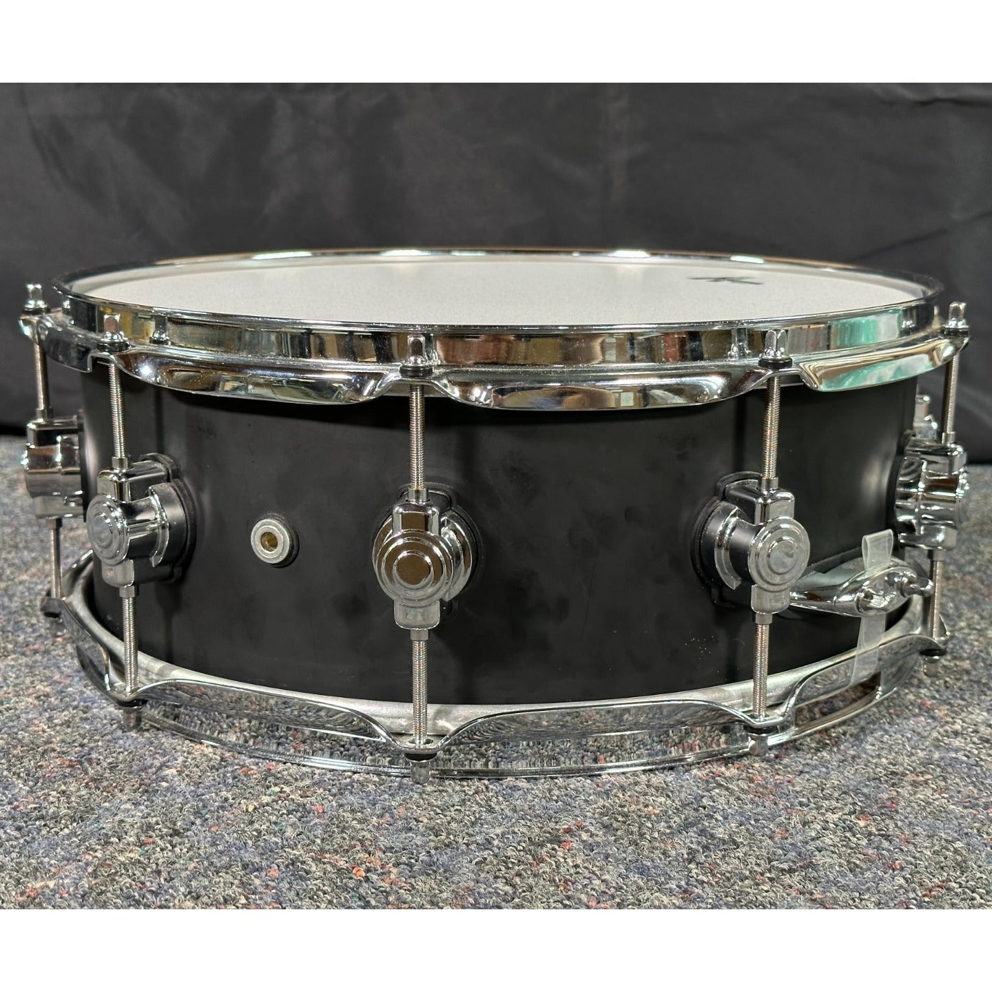 Used DW Design Series Snare Drum 14x5.5 Satin Black