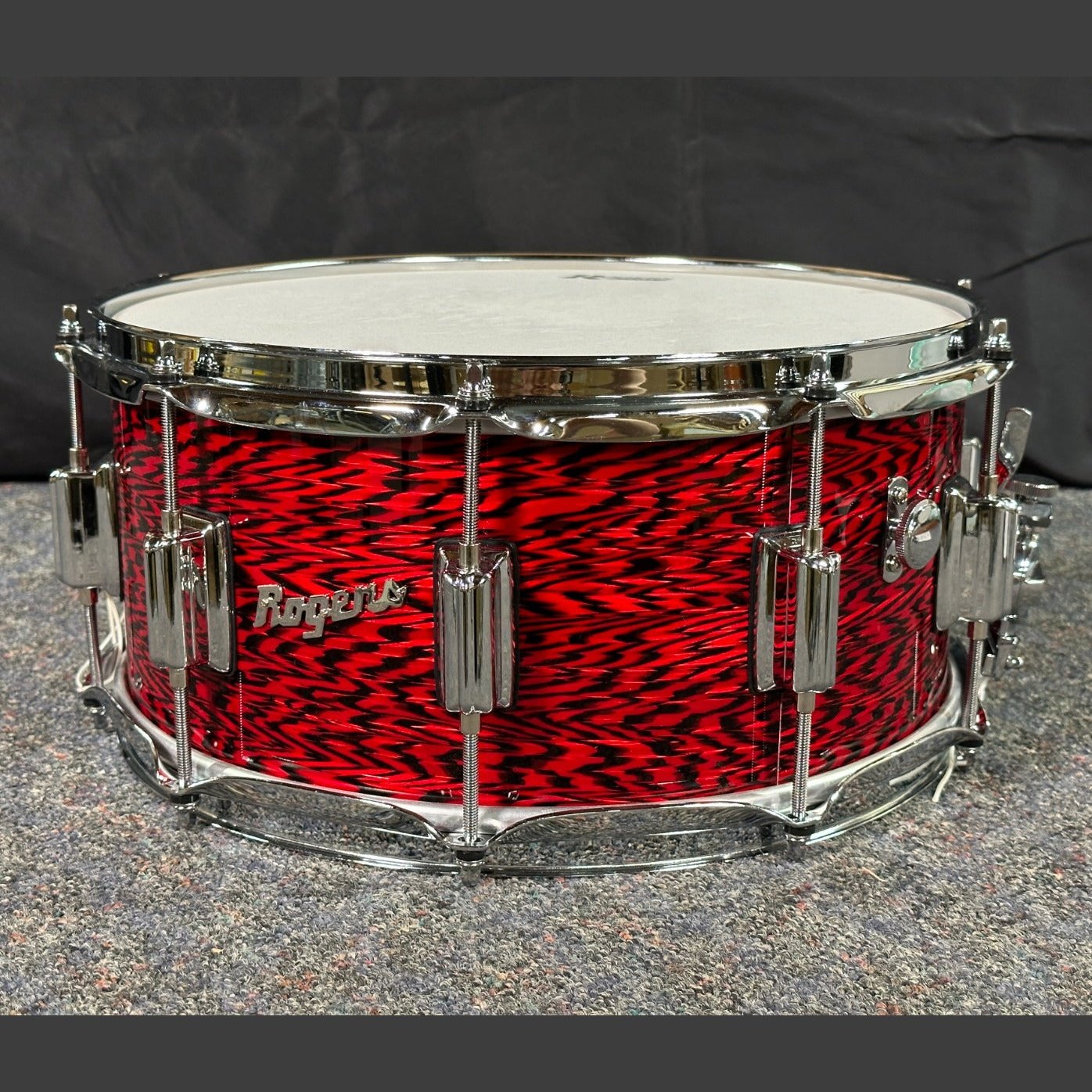 The Maple 8x14 Snare Drum Black Onyx-