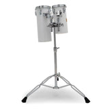 Pearl Rocket Toms with Stand 12 & 15" - White