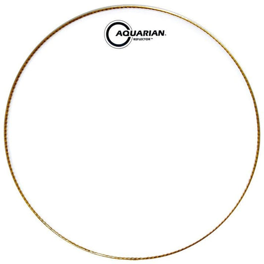 Aquarian Ice White Reflector Superkick Bass Drum Head 16"