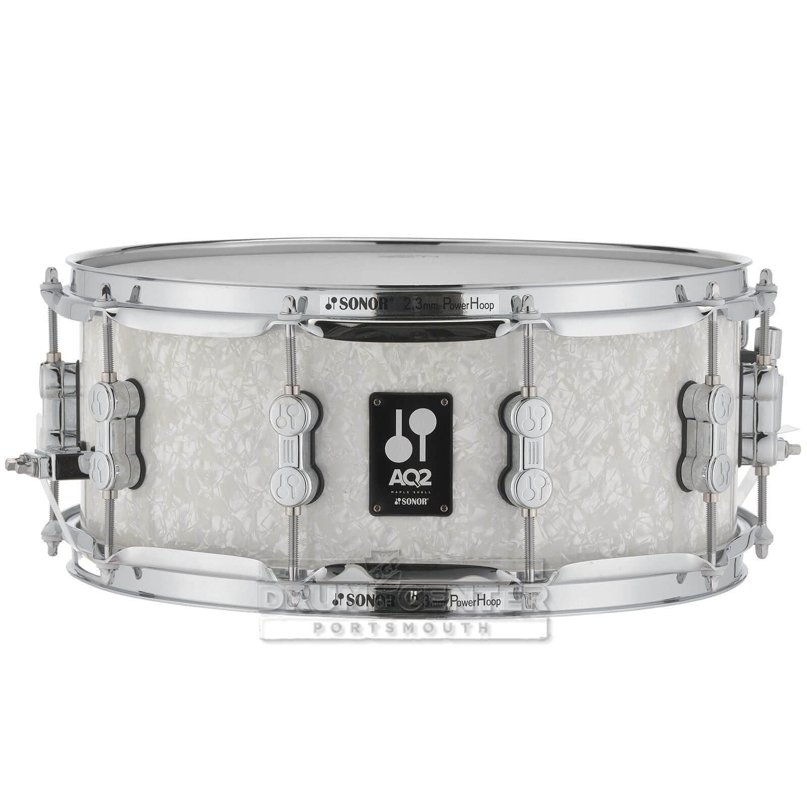 Sonor AQ2 14x6 Maple Snare - White Marine Pearl