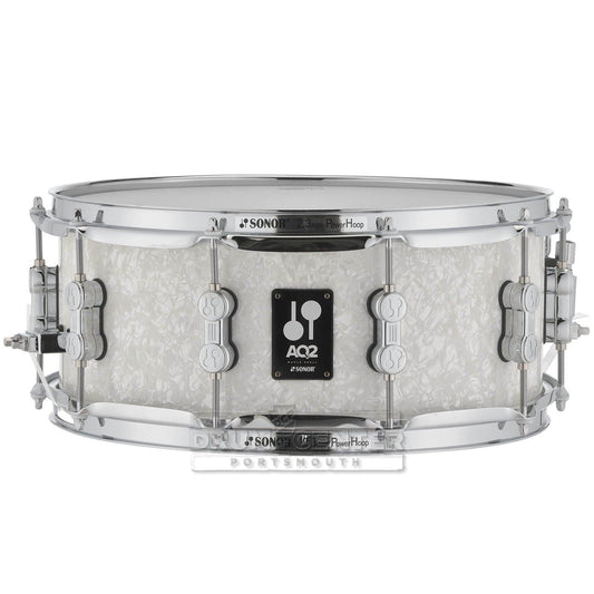 Sonor AQ2 14x6 Maple Snare - White Marine Pearl