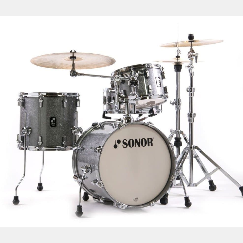 Sonor AQ2 Maple 4pc Bop Drum Set Titanium Quartz