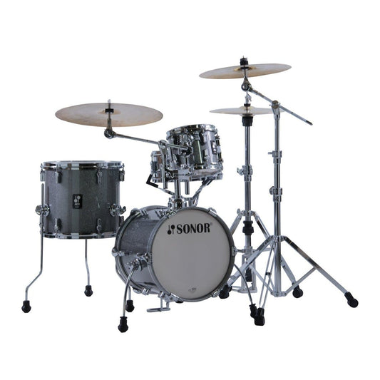 Sonor AQ2 Maple 4pc Martini Drum Set Titanium Quartz