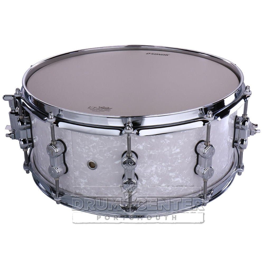 Sonor AQ2 14x6 Maple Snare - White Marine Pearl