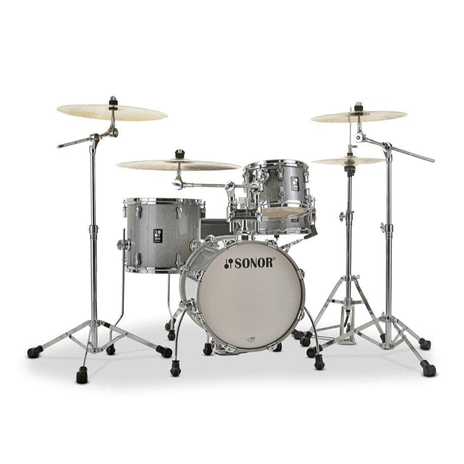 Sonor AQ2 Maple 4pc Safari Drum Set Titanium Quartz