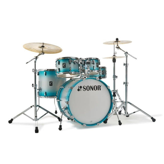 Sonor AQ2 Maple 5pc Stage Drum Set Aqua Silver Burst