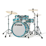 Sonor AQ2 Maple 5pc Stage Drum Set Aqua Silver Burst