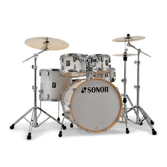Sonor AQ2 Maple 5pc Stage Drum Set White Marine Pearl