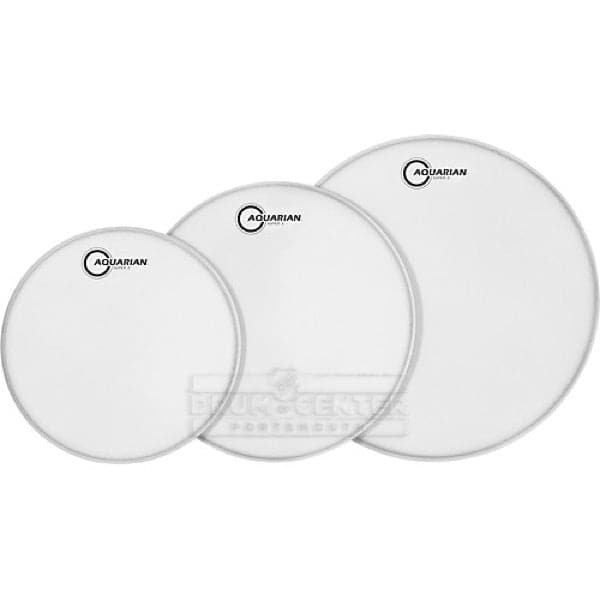 Aquarian Drum Head PrePacks : Texture Coated PrePack 12/13/16