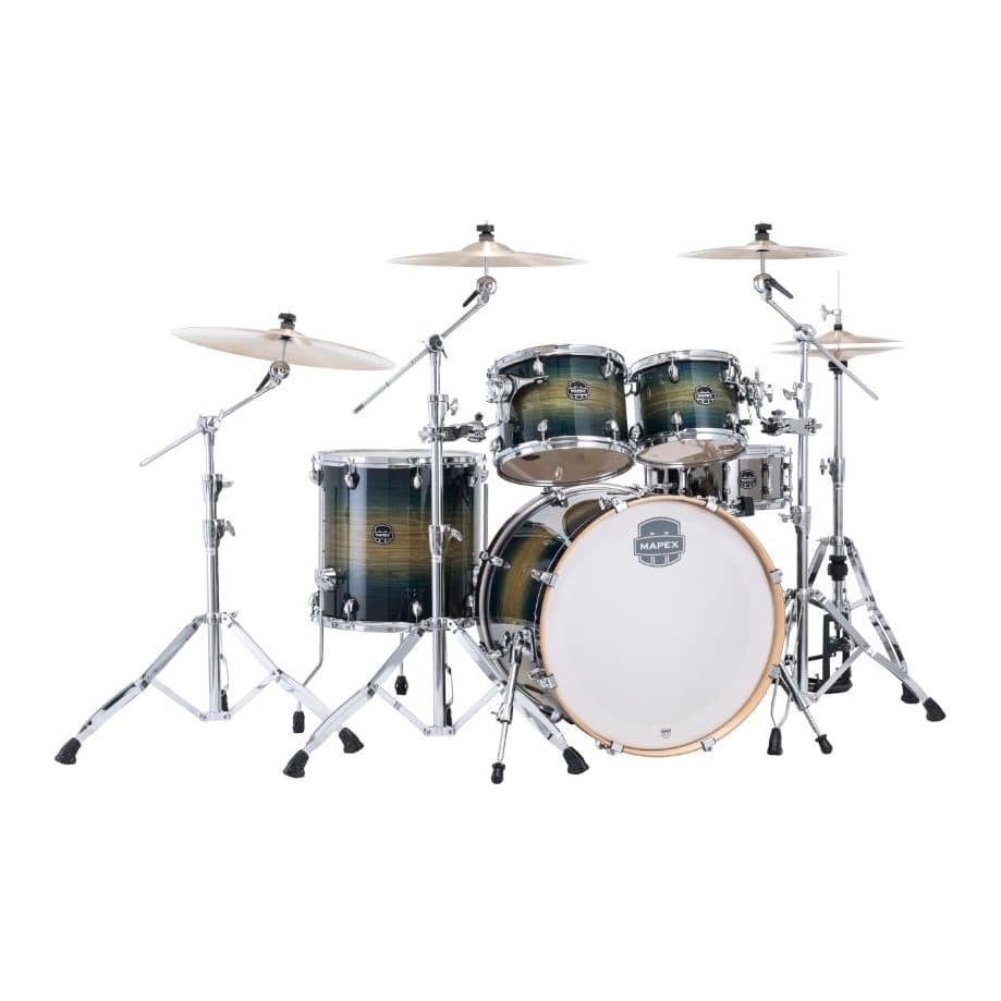 Mapex Armory Series Rock Drum Set - 22/10/12/16/14 - Rainforest Burst