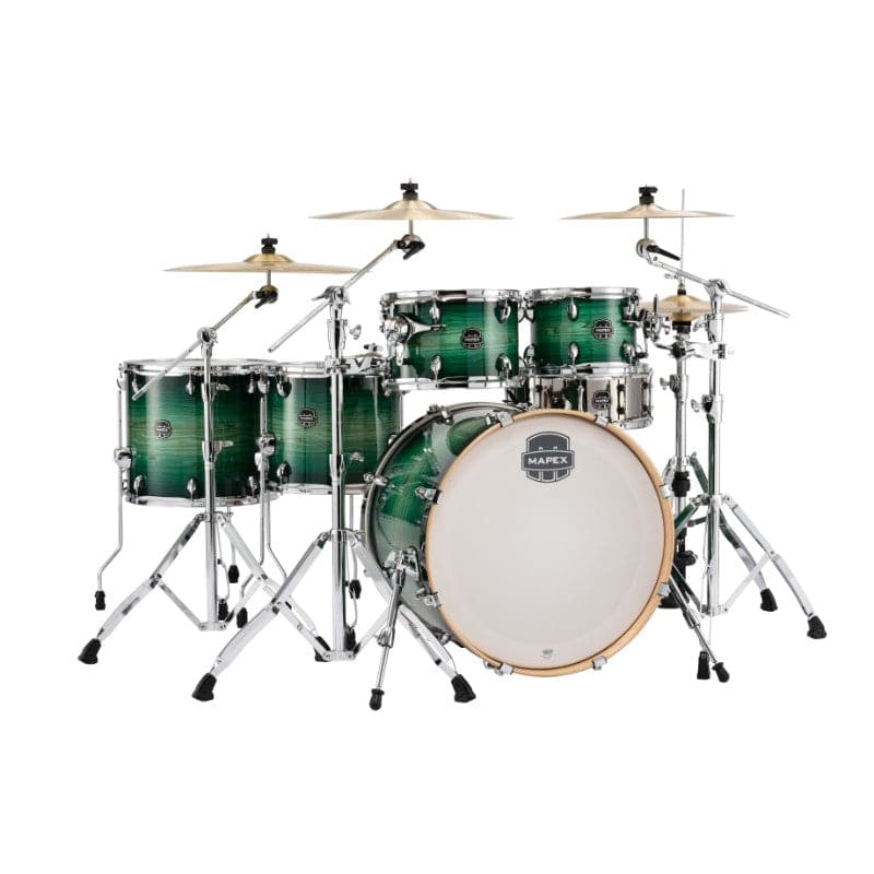 Mapex Armory Series Studioease Drum Set Fast Toms Emerald Burst