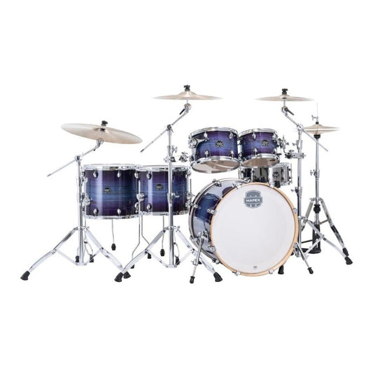 Mapex Armory Series Studioease Drum Set Fast Toms - 22/10/12/14/16/14 - Night Sky Burst