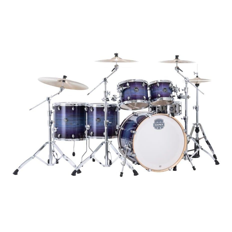 Mapex Armory Series Studioease Drum Set - 22/10/12/14/16/14 - Night Sky Burst