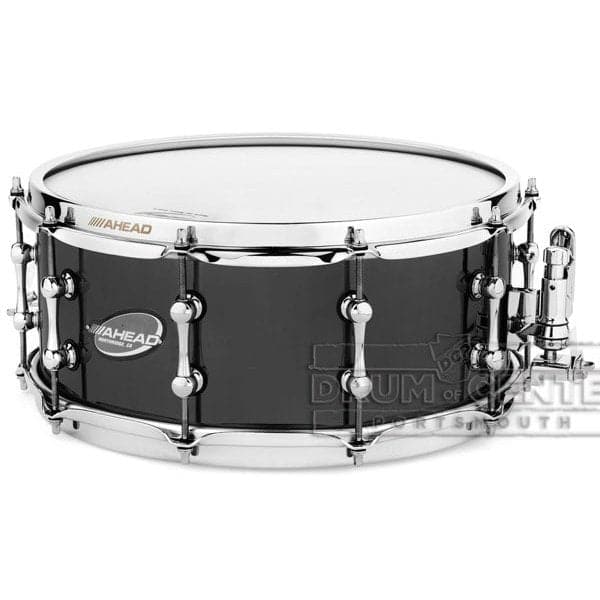 Ahead Black Chrome On Brass Snare Drum 14x6