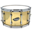 Ahead 3mm Cast Bell Brass Snare Dum 14x8 Polished w/Trick Throw-Off