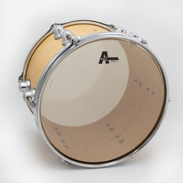 Attack Micro Flex 1 Series 1 Ply Thin Clear Drum Head - 12"