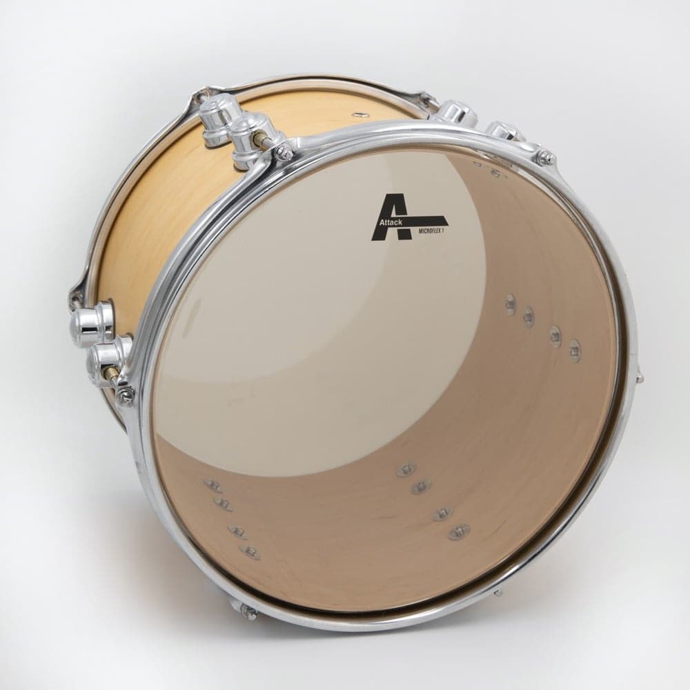 Attack Micro Flex 1 Series 1 Ply Thin Clear Drum Head - 13"