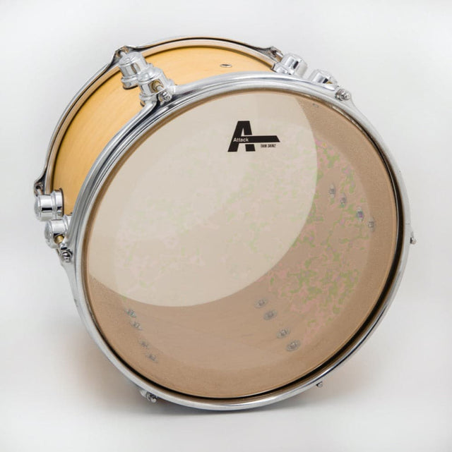 Attack Thin Skin 2 Series 2 Ply Medium Thin Clear Drum Head - 10"