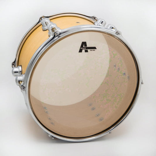 Attack Thin Skin 2 Series 2 Ply Medium Thin Clear Drum Head - 6"