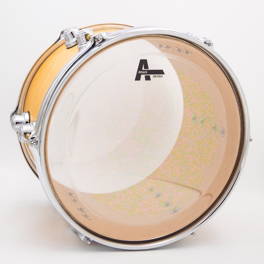 Attack Tone Ridge 2 Series 2 Ply Medium Clear Drum Head - 18"