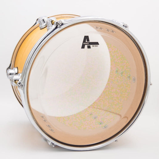 Attack Tone Ridge 2 Series 2 Ply Medium Clear Drum Head - 15"