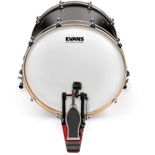 Evans 16" EQ4 UV1 Coated Bass Drum Head - Tom Hoop