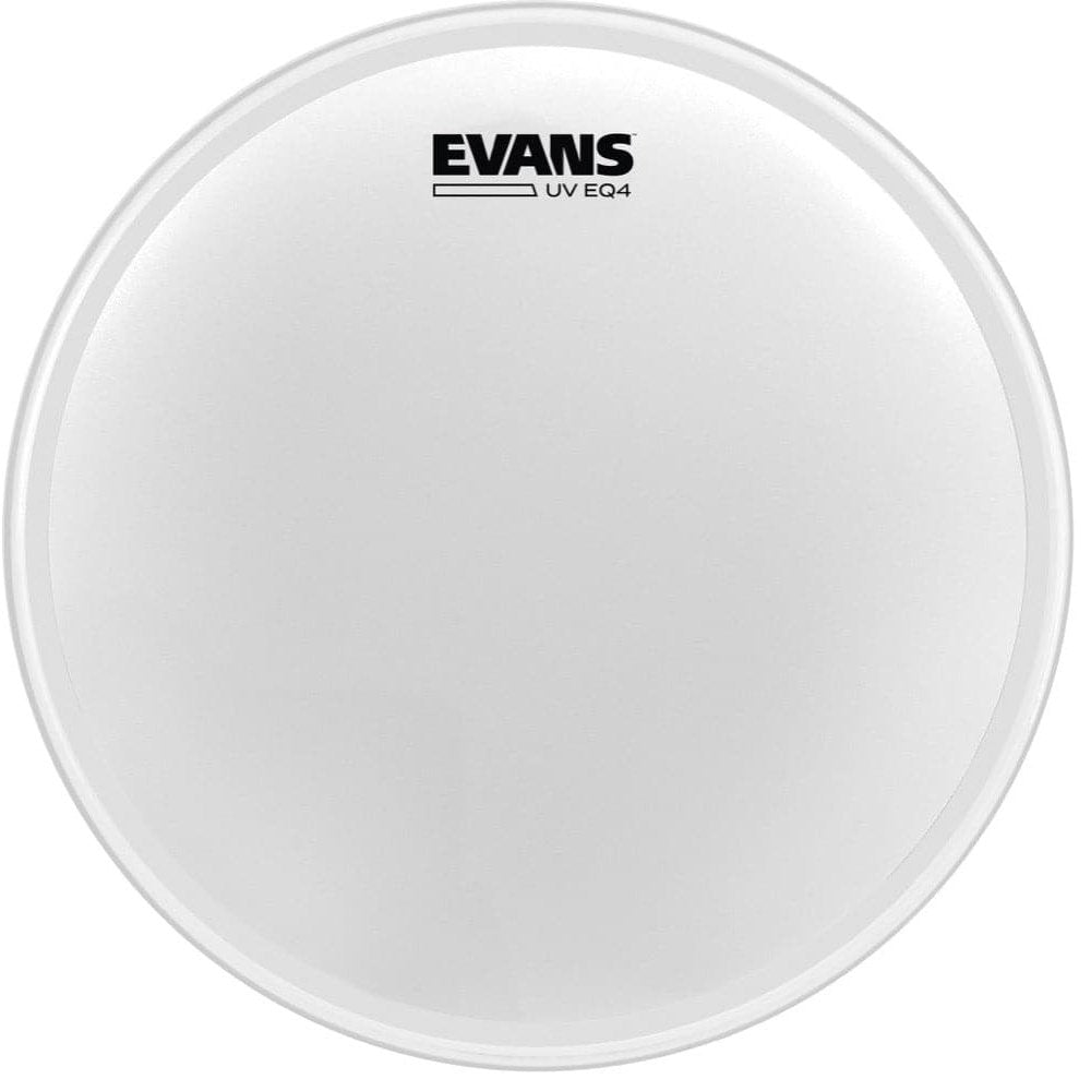 Evans 16" EQ4 UV1 Coated Bass Drum Head - Tom Hoop