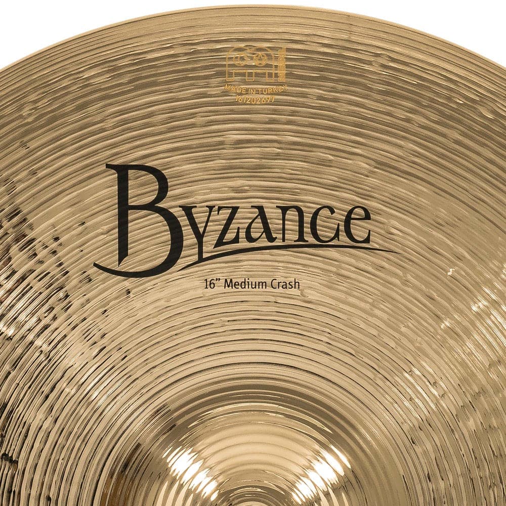 Meinl Byzance Brilliant Medium Crash Cymbal 16